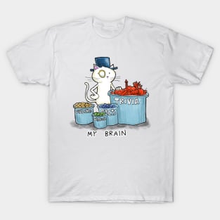 Dapper Cat - Brain ingredients T-Shirt